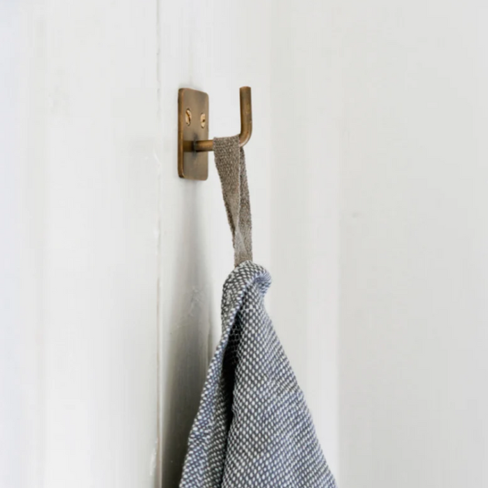 Brass Plate Single Hook