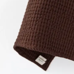 Waffle Hand Towel | Dark Chocolate