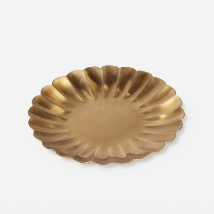 Brass Petal Tray