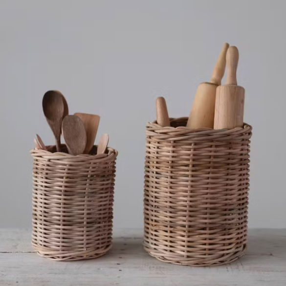 Hand - Woven Canister