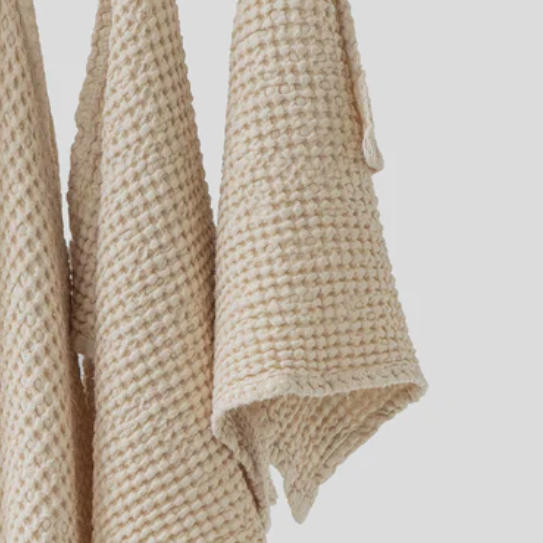 Waffle Hand Towel | Oat