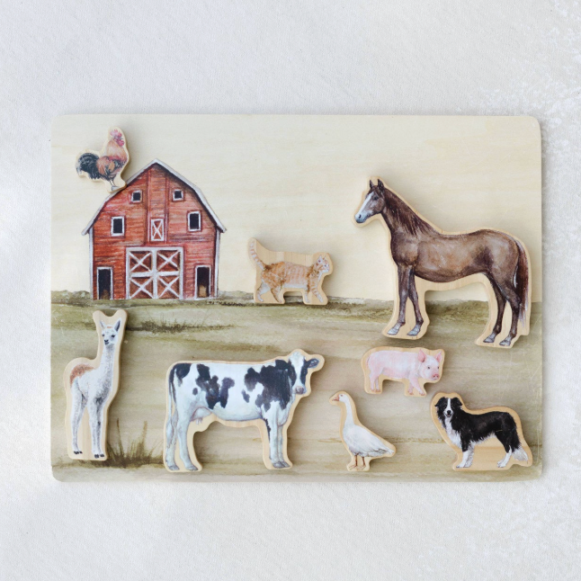 Chunky Farm Animal Puzzle
