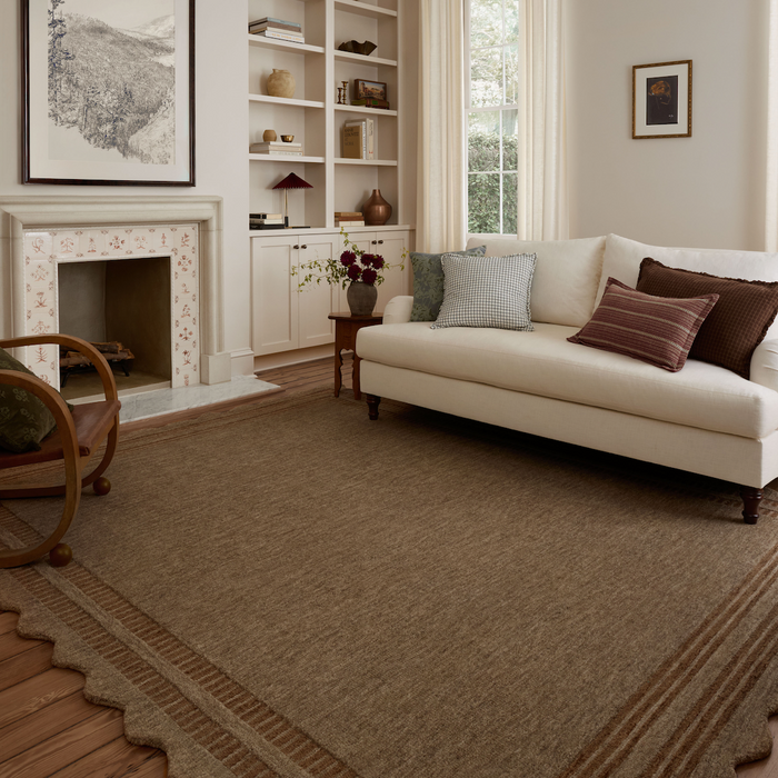 Chris Loves Julia × Loloi Scottie Mocha | Clay Rug