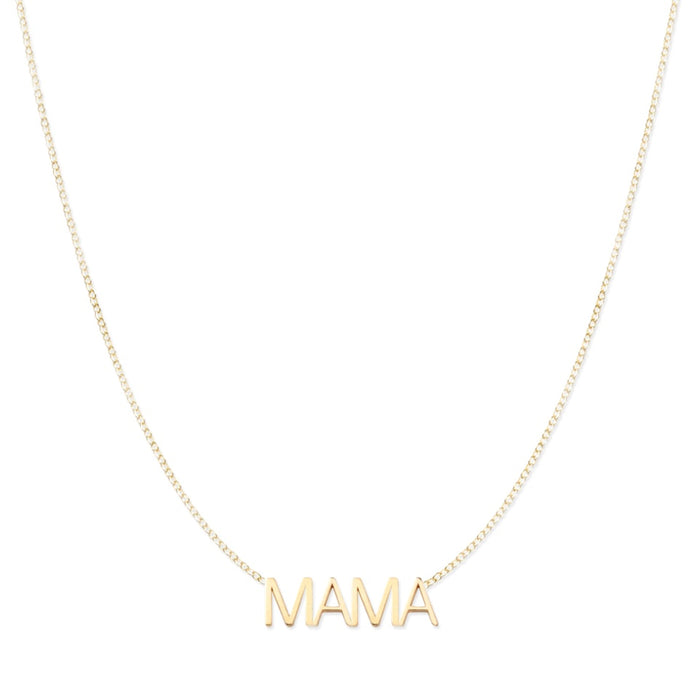 MAMA Necklace | 14k gold