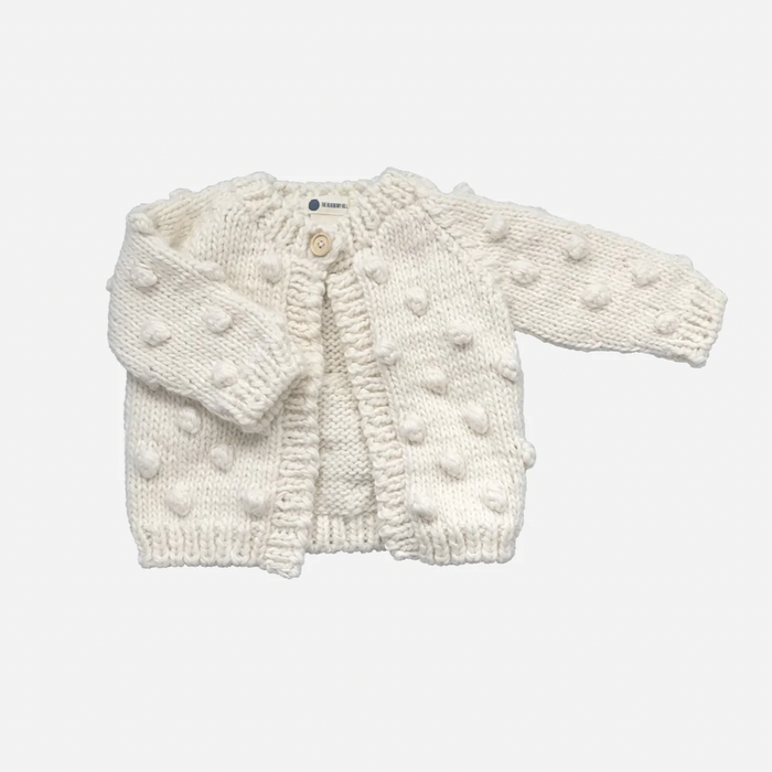 Popcorn Cardigan | Ivory