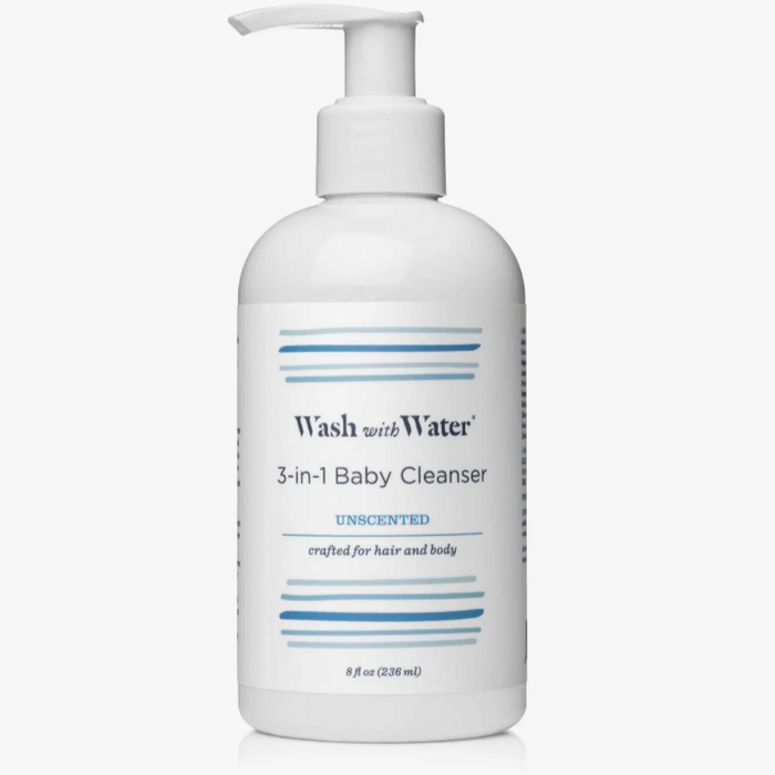 Wash with Water 3-in-1 Baby Cleanser | Unscented